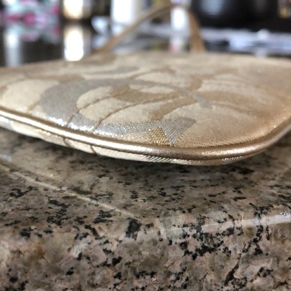 COACH Shimmer Signature Wristlet - Picture 3 of 9